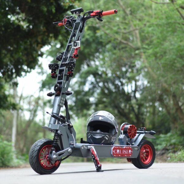 Uzun menzilli elektrikli scooter XS09 40-120km kilometre